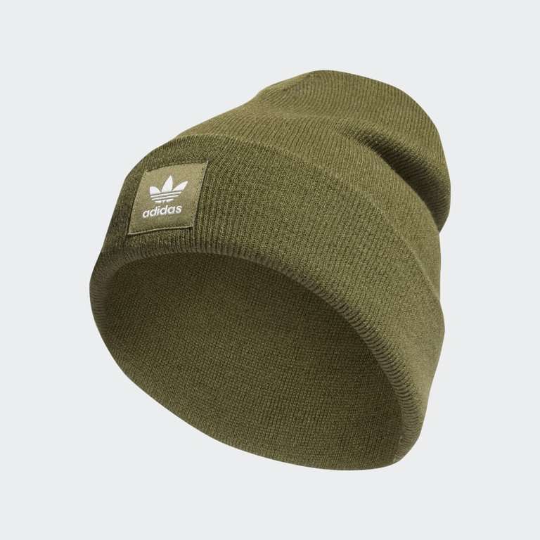 Adidas Originals Adicolor Cuff Mütze in Olive