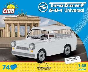 (KultClub) COBI Klemmbausteine - Youngtimer Collection - Trabant 601 Combi in creme-weiß