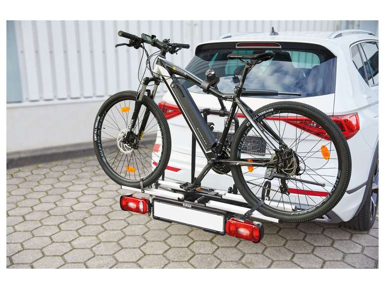 [LIDL] EUFAB Fahrradträger »E-Bike II«, für 2 Fahrräder (max. 55 kg) und vielen Anhängerkupplungen | nur noch heute!!!