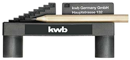 kwb Mittenfinder/Center-Finder zur Mittel-Punkt Ermittlung inkl. Bleistift und Magnet-Funktion für 5,69€ (Prime)