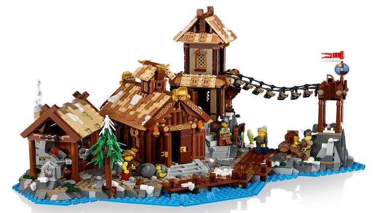 LEGO Ideas 21343 Wikingerdorf für effektiv 96,80€