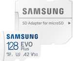 [MM/S] Samsung EVO Plus 2021 R130 microSDXC 256GB Kit, UHS-I U3, A2, Class 10