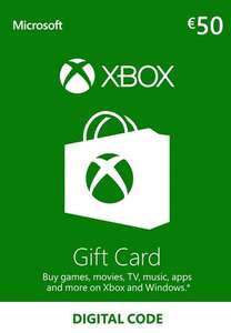 50€ Xbox Live Guthaben für 34,48€ (Faktor 0,6896) per Paypal / Kreditkarte