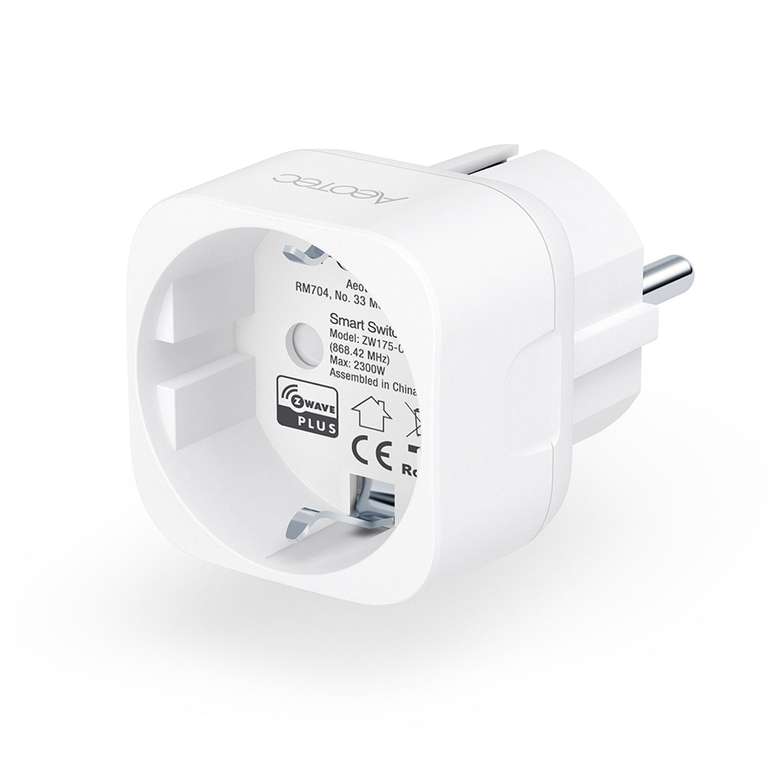 Aeotec Smart Switch 7 (Z-Wave Plus, bis 10A bzw. 2300W, Energiemessfunktion)