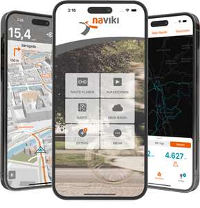 Fahrrad-App Naviki, alle Funktionen 3 Monate kostenlos
