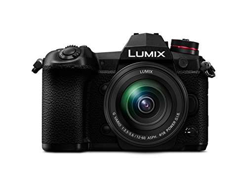 Panasonic LUMIX DC-G9MEB-K G9 Spiegellose Kamera mit 12-60 mm Objektiv, Schwarz