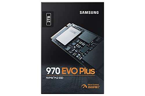 Interne SSD Festplatte Samsung 970 EVO Plus 2TB M.2 NVMe PCIe