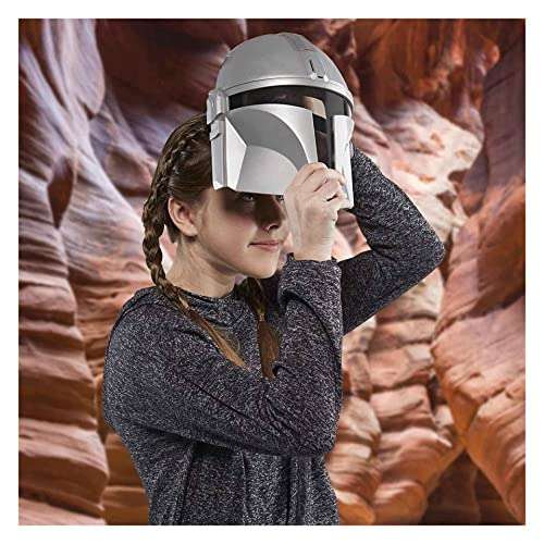 Star Wars The Mandalorian Elektronische Maske, Mandalorianer Kostüm-Accessoire mit Sätzen und Sounds (Prime) - Bestprice