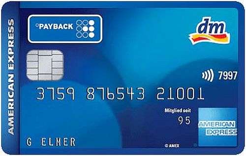DM PAYBACK American Express - dauerhaft doppelte Basispunkte bei DM + 4000 Extrapunkte - Kostenlose Kreditkarte & PAYBACK Karte