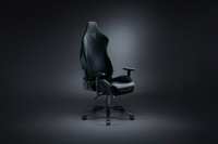 Authmic Gaming-Stuhl Gaming Stuhl, Bürostuhl (Ergonomischer  Schreibtischstuhl (mit verstellbare Kopfstütze und Lendenwirbelstütze, Computerstuhl mit Lendenkissen,Gamer Stuhl Wippfunktion 90°-165°, PC Gamer  Racing Stuhl bis 150kg)