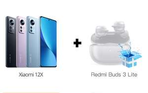 Xiaomi 12X 8/128GB mit Redmi Buds 3 Lite