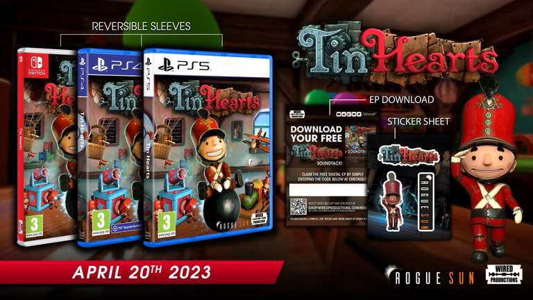 Tin Hearts PS4 inkl. PS5 Upgrade (Lemminge der Neuzeit)