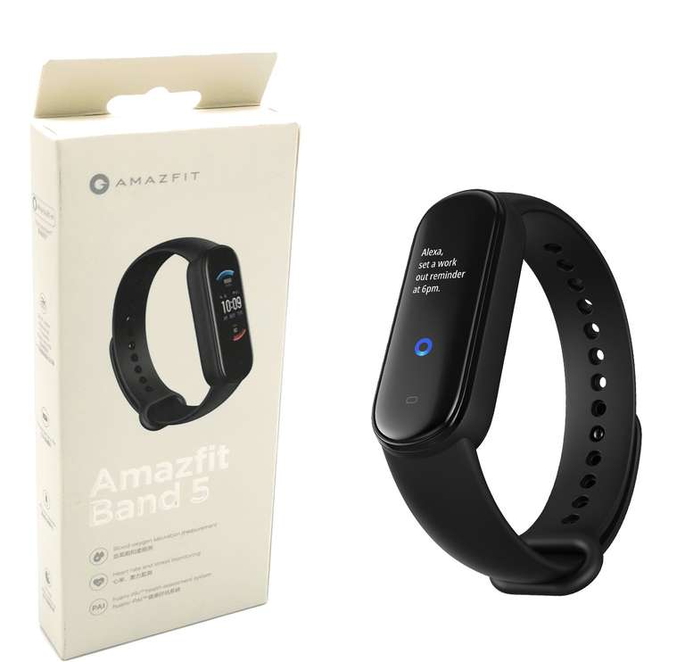 Amazfit Smartwatch Band 5 Fitness Tracker für 12,99€