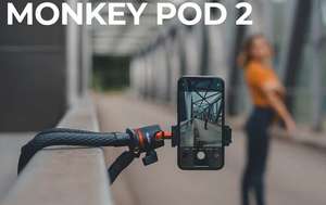 Handy Stativ Kugelkopf DSLR Rollei Monkey Pod 2 Flexibel + gratis SD Card Box