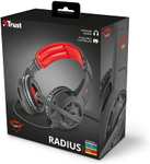 Trust GXT 310 Radius Gaming-Headset (Over-Ear, geschlossen, 3.5mm Klinke, 1m-Kabel & 1m-Verlängerung)