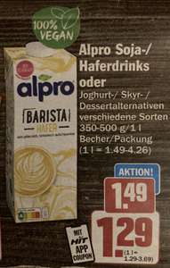 [HIT Markt mit App] ALPRO Barista Hafer, Soya-/Haferdrink, Joghurt-/Skyr-Dessertalternativen
