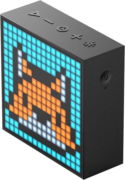 Divoom Timebox Evo Bluetooth-Lautsprecher mit LED-Panel (16x16 Pixel, App mit diverse Funktionen, 6W RMS, Bluetooth 5.0)
