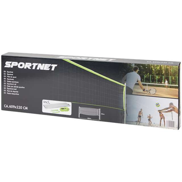 [Action lokal] Dunlop Sportnetz 609 x 220 cm, Badminton, Tennis oder Volleyball
