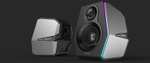Edifier Hecate G5000 Aktiv-Lautsprecher (88W, Bluetooth 5.0, aptX, AUX- 2x Digital-In, USB, 3 Sound-Modi, RGB-Beleuchtung, 189x272x222mm)