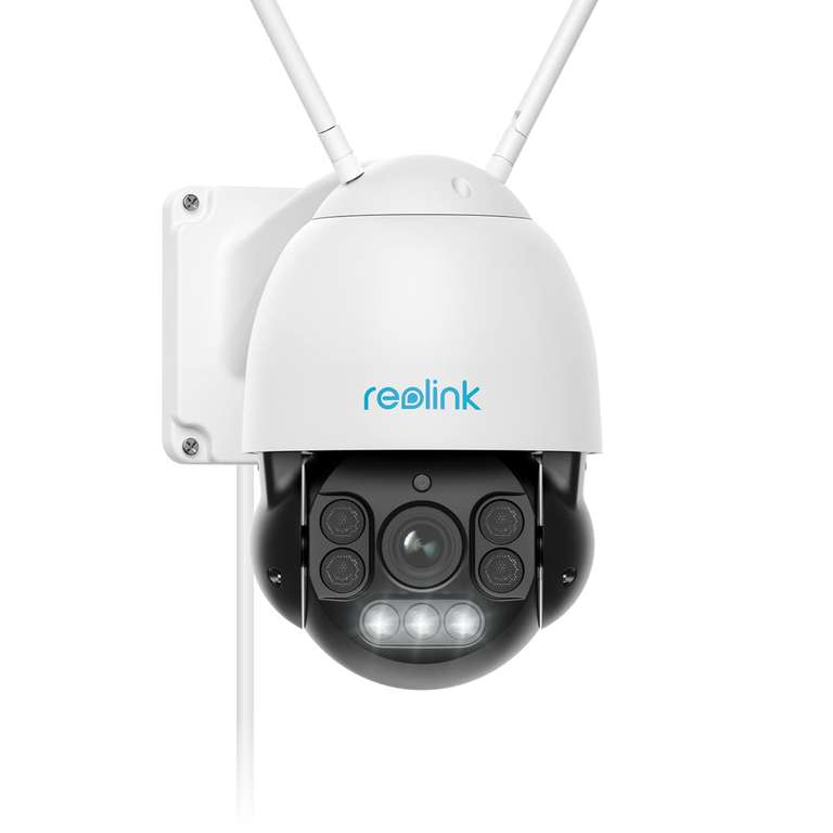 Reolink RLC-523WA, 5MP PTZ WLAN Überwachungskamera mit 5x optischem Zoom, smarter Erkennung, 2 Wege Audio, Auto-Tracking