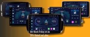Xtrons 20% Cyber Monday Rabatt auf Alles: Bspw. Android 12 Autoradios mit Qualcom Prozessor, 4G, GPS und mehr