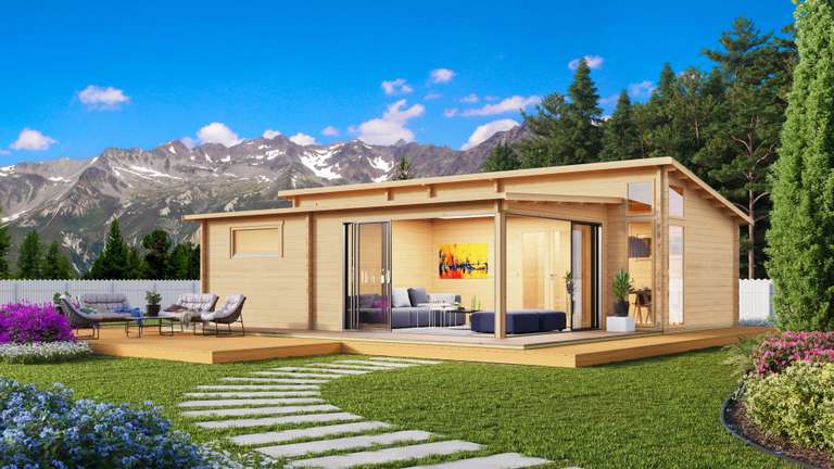 Fjordholz Ferien- und Freizeithaus Gästehaus Modell Nizza 66,56m2