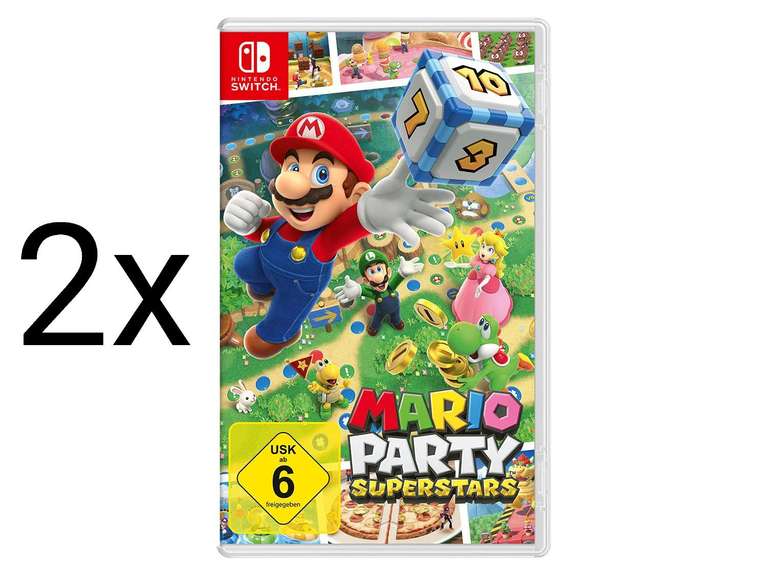 2x Mario Party Superstars [Nintendo Switch] [Stückpreis: 31,99€]