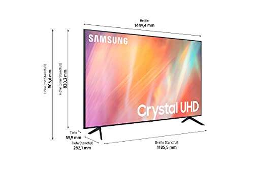 Samsung Crystal UHD TV 4K AU7199 65 Zoll ÜBER COUPON