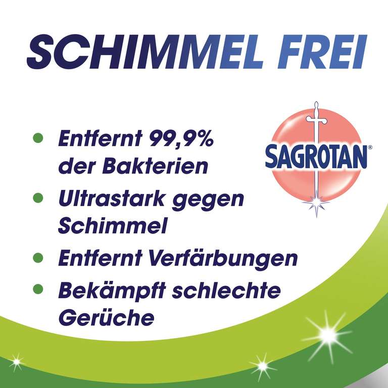 Sagrotan Schimmel Frei – Schimmelentferner für eine gründliche Oberflächenreinigung – 1 x 750 ml Sprühflasche (Prime Spar-Abo)