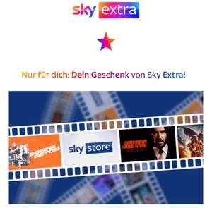 Sky Extra Wunschfilm gratis für Member Aktionscode per Email [personalisiert]