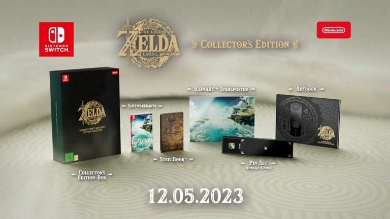 [OTTO] The Legend of Zelda Tears of the Kingdom Collectors Edition VORBESTELLUNG für Nintendo Switch