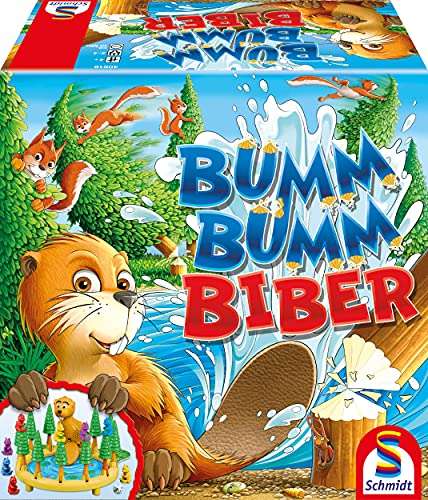 Schmidt Spiele - Bumm Bumm Biber, 3D Action Kinderspiel [Amazon Prime]