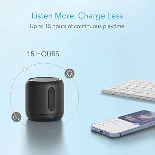 Anker Soundcore mini Bluetooth Lautsprecher mit 15 Stunden Spielzeit (Prime)