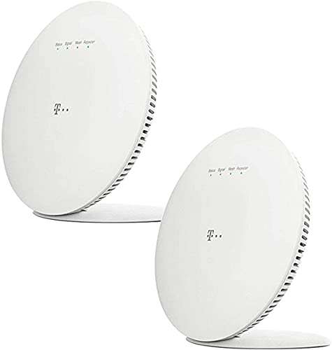 Telekom Speed Home WiFi für Ihr starkes & stabiles Heimnetzwerk I WLAN Verstärker mit Mesh Technologie, 1.733 Mbit/s I | 2er Set