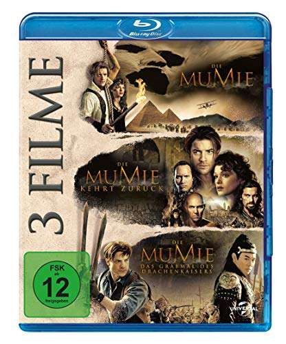 Die Mumie Trilogy (Blu-ray) für 7,97€ (Amazon Prime)