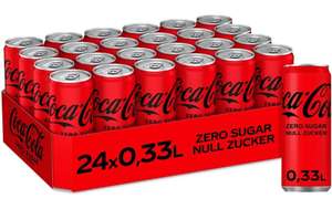 Coca-Cola Zero Sugar 24 x 330 ml Dose Prime Sparabo