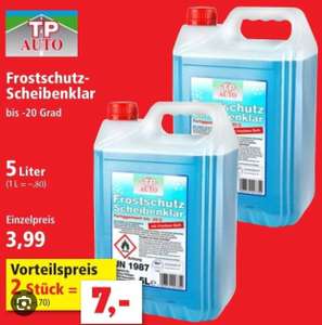 2 x 5 Liter Frostschutz (bis -20°C) für 7 Euro [ Thomas Philipps ]