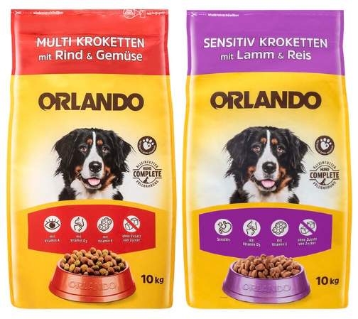 XXL ORLANDO 13kg Hundetrockenfutter Croquettes nur 11,49 bei Lidl | mydealz