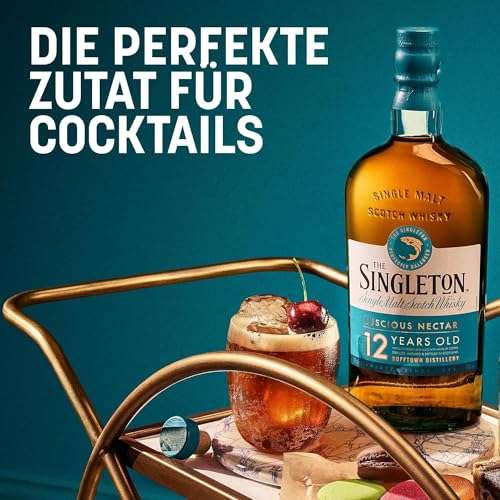 The Singleton 12 Jahre Single Malt Scotch Whisky - handgefertigt | 43 Prozent vol | 700ml [PRIME/Sparabo; für 17,84€ bei 5 Abos]