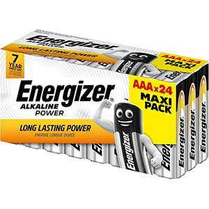 [Prime] Energizer Batterien AAA, Alkaline Power, 24 Stück