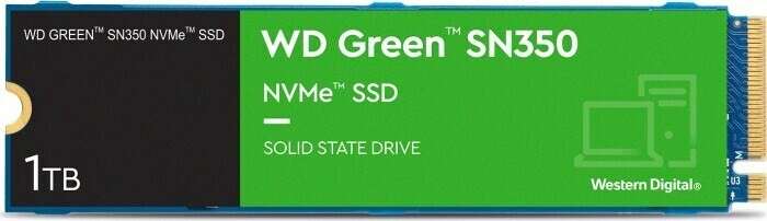 WD Green SN350 NVMe SSD 1TB für 49,90€ inkl. Versand (NBB)