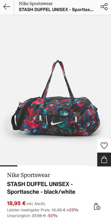 Nike Sportswear Stash Stuffel unisex Sporttasche