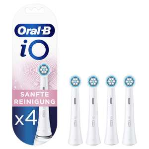 [Prime] Oral-B iO Sanfte Reinigung Aufsteckbürsten für elektrische Zahnbürste, 4 Stück (Stückpreis 4€)