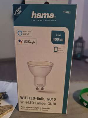 Hama 5,5w 400lm Lampe. Alexa und Google kompatibel (Thomas Philipps Hainburg)