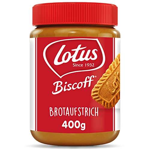[Prime] Lotus Biscoff Brotaufstrich - Classic Creme - Karamellgeschmack - 400 g - PET