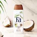 [PRIME/Sparabo] Fa Pflegendes Duschgel Coconut Milk mit natürlichem Kokosnuss-Extrakt und dem exotisch Duft von Kokosnussmilch, 250 ml