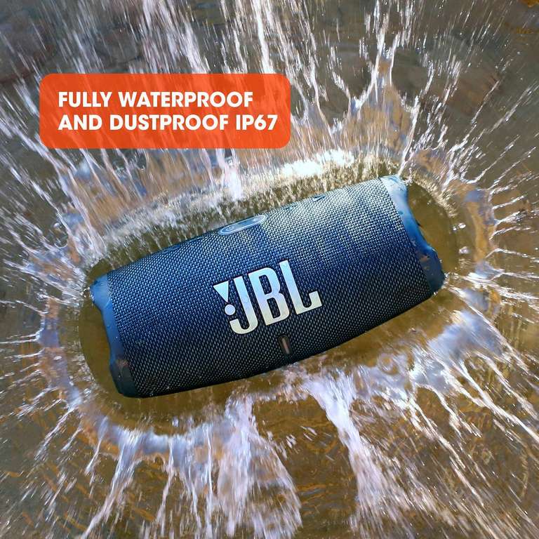 (CB) JBL CHARGE 5 Schwarz & Grün Bluetooth-Lautsprecher 40 Watt