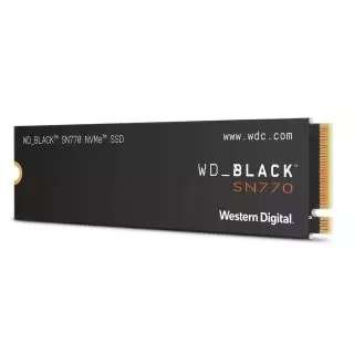 Western Digital SN770 1TB M.2 PCIe Gen4 NVMe schwarz (Lesen: 5150MB/s Schreiben: 4900MB/s)