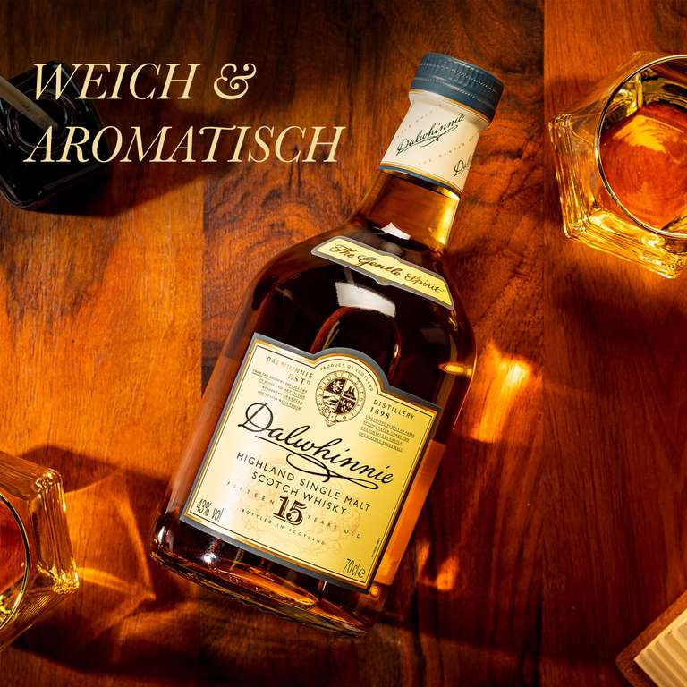 Dalwhinnie 15 Jahre, Winters Gold oder Distillers Edition | Single Malt Scotch Whisky ab 30,39€ (1 x 0.7 l) (Prime Spar-Abo)
