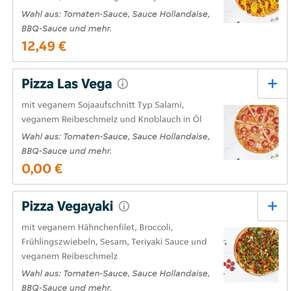 [LOKAL Teltow] Domino's Pizza Las Vega kostenlos bei Abholung über Lieferando App [P.-Fehler]
